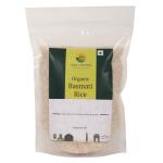 Soni Farms Certified Organic White Basmati Rice , Premium Quality, Unpolished Basmati Chawal - 1Kg