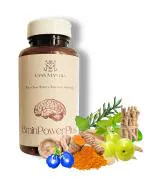 Vann Mantra Brain Power Plus Capsules | Brain Health Supplement | Memory, Focus, Mental Clarity | 60 Capsules