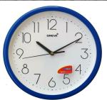 Ajanta Blue, Pink Analog Standard Wall Clock with Glass (26.5 x 26.5 cm) AQ 1637