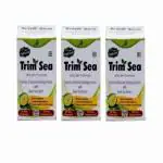 AYUSEA -TRIMSEA: Ultra Slim Formula-capsules of Garcinia cambogia and Green tea extract ;500mg (30 capsules bottle pack of 3)