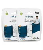 Envie AAA Rechargeable Infinite Ready To Use 800 Mah Batteries For Toys, Remotes (Pack Of 4)