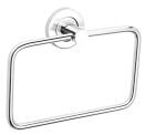 Fortune Stainless Steel Towel Ring, Square Napkin Ring, Napkin Ring, Towel Holder, Kitchen, Washbasin, Homes, Hotels- Chrome Finish