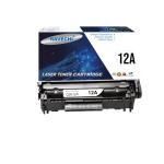 Ravechi Rch-12A Black Toner Cartridge For Hp Laserjet 1012 Printer, Hp Laserjet M1319F, 1020, M1005, 3020, Lj3055, 1022, 1022N, 1022Nw Printer