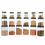 Sky Lexus Celebration 18 Pcs Storage Container Gift Set for Kitchen Grey