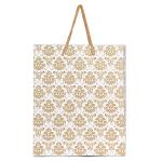 Colourtales Multicolor Paper Women Printed Gift Shopping Paper Bags (Set of 40)