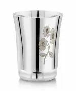 Nandani K Stainless Steel Glass Set (Pack of 6) - Modern Pari Lazer Tumbler