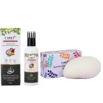 Caret Organic Reed Onion Seed Oil (100ml) AND Glutathione & Vitamin C Soap (75g)- Packof 2