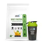 XLR8 Whey Protein with 24 g protein, 5.4 g BCAA - With Shaker (Mango, 4 lb)