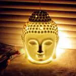 PeepalComm Electric Buddha Diffuser With Dimmer Switch to Control Fragrance Light Intensity Aroma Oil, Diffuser Set (1 Units)