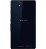 CPK Black Glass Replacement Battery Door Back Panel Case Cover For Sony Xperia Z, C6603 L36I Xperia Z, Glass With Logo And Adhesive Sticker