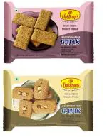 Haldirams Nagpur Jaggery Khasta Gajak (200g) and Jaggery Dry Fruit gajak (200g) Combo Pack