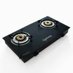 Lifelong LLGS118 ISI Certified Glass Manual Gas Stove (2 Burners)