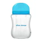 1st Step Feeding Bottle White Blue - 250 ml