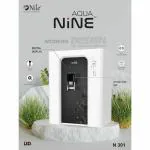 PUREWORLD Aqua Nine Water purifier with digital display (AquaNineBlackWhite)