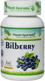 Planet Ayurveda Bilberry Capsules For Healthy Vision
