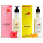 Hada Secrets Japan Hawaiian Hibiscus Shampoo With Veracruz Orange Body Wash