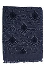 Saagar Tex Rich Poly Cotton Blanket/Single Size Blanket/Bedsheet/Soft and comfy/Summer and Winter use/Solapur Cotton Chaddar/Size: 60'' x 90''/Blue /Quantity: 1 blanket