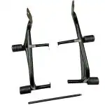 Dhe Best Black Bike Heavy Duty Leg Crash Guard For Royal Enfield Himalayan (Pair Of 1)