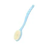 KitchenFest Nylon Bristle Bath Brush with Handle for a Relaxing Shower Experience, 1 Pcs (Multicolor)