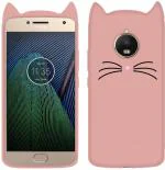 Mbcase Motorola Moto E4 Plus Pink Rubber Back Cover