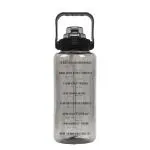 BETLEX 2Liter Water Bottle With Straw And Motivational Bottle Portable Mouth And Flip To Open Lid One Hand Drink For Gym, Yoga, Travel And Any Other Use