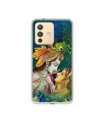 Casotec Radha Kishan Love Design Printed Silicon Soft TPU Back Case Cover for Vivo V23 5G