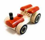 Smartcraft Wooden Toys for Kids, Organic Painted tractor Toys for Boys & Girls