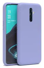 U&E Purple Silicone Back Cover For Oppo Reno 2Z