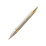 PARKER ODYSSEY BRUSHED METAL GOLD TRIM BALLPOINT PEN