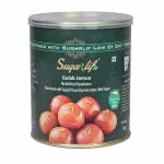 Sugarlif Desi ghee Gulab Jamun 1 Kg (Pack of 1) - Sweetened with Sugarlif Low GI Sugar.