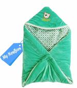 MY NEWBORN Baby Blanket Wrapper Sleeping Bag-Green