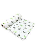 The Boo Boo Club White Cartoon Cotton 6 Layer Blanket