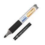 Solo Refillable White Board Marker Pen with Liquid Ink Tank Technology (Pack of 10) - Black