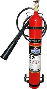 Eco Fire Co2 Trolly Type Fire Extinguisher, 6.5 Kg