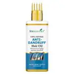 She Essentials Ayurvedic Anti Dandruff Hair Oil with Tea tree oil for Dandruff-Free Itchy & Dry Scalp |No Mineral Oil, Silicon or Paraben| Hair Growth | Hair Fall Control | 100 ml Pack of 1