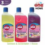 LA ONE MAGIX Surface & Floor Cleaner I mopping of Marble Tiles Mosiac I Remover Oil I Sparkling Clean 500ml*3