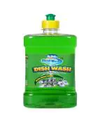 Mr. Washtastic Dishwash Liquid Gel Can Jar, Dishwashing Liquid For All Utensils 1 Liter Pack Of 2
