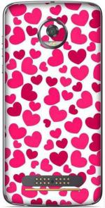 aadia Motorola Moto Z2 Play Matte Vinyl Love Printed Mobile Skin Sticker with Scratch Resistant Lamination