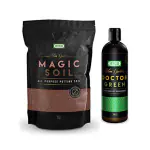 CRODOG IFFCO Urban Gardens Plant Protection - Magic Soil 2kg + Dr Green 200 ml (Pack Of 2)