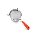 OM Paras Stainless Steel Heavy Handle Milk and Coffee Strainer (Twin Mesh) || Milk Strainer || Coffee Strainer || Sieves || Liquid Filter Strainer (Pack of 1) (4)