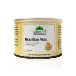 CRYSTAL CARE Professional Brazilian Wax White chocolate for all skin type use for face and bikini line | No Strip Required | 300gm