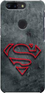 CustomEra OnePlus 5T Black, Red Polycarbonate Hard Case Back Cover