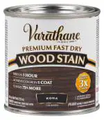Rust-Oleum Varathane 262029 Premium Fast Dry Wood Stain KONA, Half Pint (236ml)