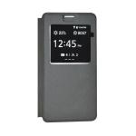 Coverage Window cut stand view Light weight leather Flip Cover for Vivo 1806 / Vivo_V11 - Black