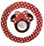 Spotklean Multicolor Paper Plates Printed Buffet Disposable Plates For Party, 100 pcs, Large, 350 Mm