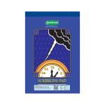 Sundaram | 1/8 Size | Scribbling Pad | 40 Pages | 14 x 21 Cm | Top Binding | Single Line | Versatile for School, Home & Office