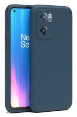 U&E Blue Silicone Back Cover For Oneplus Nord Ce2 5G