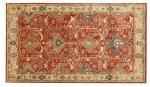 Yaduraj Rugs Handmade Recatangular Tufted Woolen Area Rug 5x8 Ft