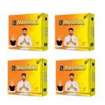 Zed Black Manthan Premium Sambrani Cups Sambrani Dhoop Cup Box - Long Lasting Pleasing Aroma Dhoop Cone Dhoop Cups for Puja for Everyday Use - Pack of 4 (48 Cups)