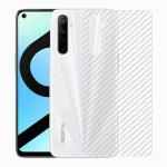 Kite Digital Oppo REALME 6i Back Screen Protective Film Carbon Fiber Skin Transparent Screen Guard Sticker
